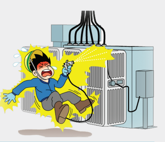 [전기사고사례 #02] 변전실 청소 중 감전 사고: “에어건이 부른 비극”