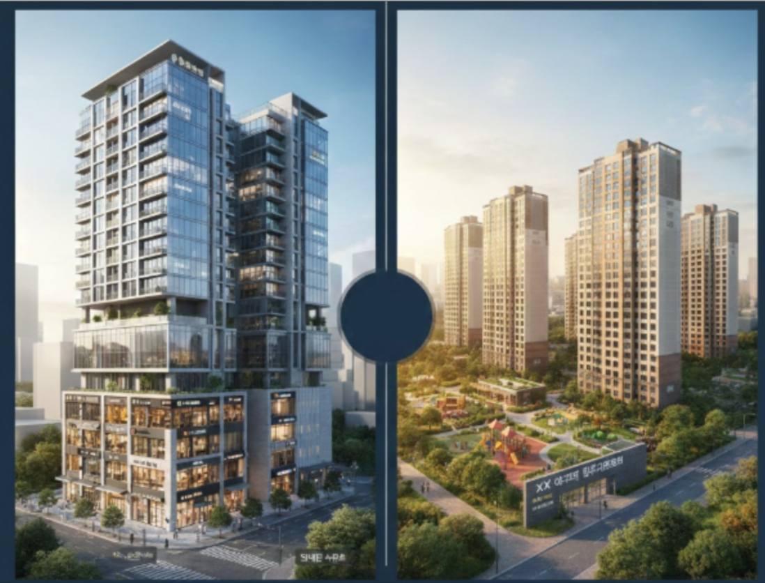 공통주택vs집합건물