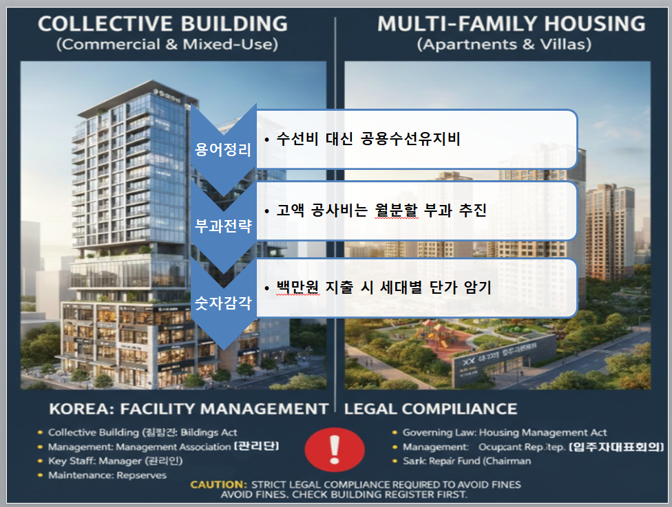 공용수선유지비 운영비