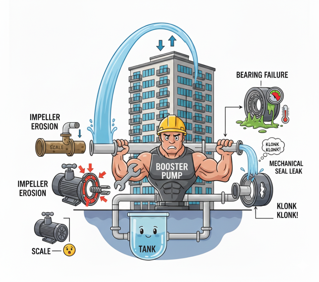부스터펌프 troubleshooting