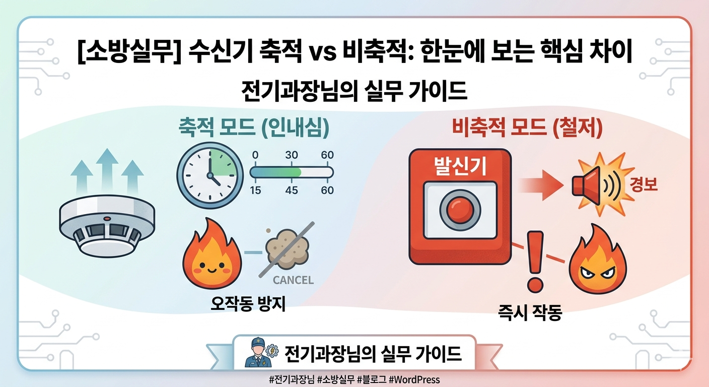 수신기 축적 vs 비축적 차이점과 올바른 복구 방법 정리